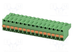 PCB connector, nominal cross section: 2.5 mm?, color: green,