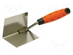 Trowel; angular; W: 60mm; stainless steel; Size: 90mm