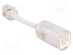 Cable: telephone; connection 1: 1; RJ10 socket,RJ10 plug; 0.3m