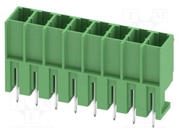 PCB headers, nominal cross section: 4 mm?, color: green, nom