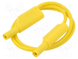 Test lead; 32A; banana plug with axial socket 4mm,both sides