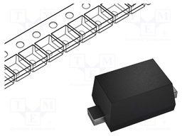 Diode: rectifying; SMD; 1kV; 1A; SMA flat; Ufmax: 1.7V; Ifsm: 30A