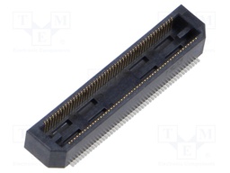 Connector: PCB to PCB; female; PIN: 100; 0.5mm; BTH; gold-plated