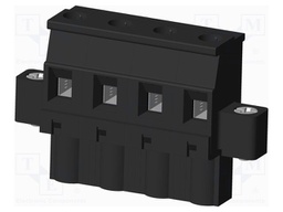 Connector: pluggable terminal block; plug; female; angled 90°