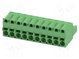 PCB connector, nominal cross section: 2.5 mm?, color: green,
