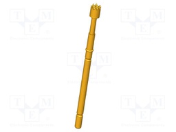 Test needle; Operational spring compression: 4mm; 8A; Ø: 2.5mm