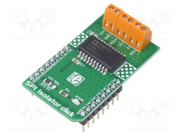 Click board; isolator; SPI; ADuM4154; 3.3/5VDC