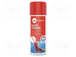 Cleaning agent; 0.4l; spray; can; Features: leaves no streaks
