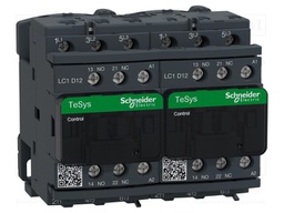 Relay Contactor, TeSys D Series, 3PST-NO, 3P, 12 A at 440 VAC, 7.5 kW at 690 VAC