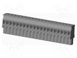 Connector: pluggable terminal block; plug; female; angled 90°