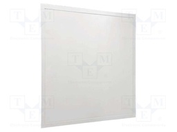 Lamp: LED light panel; 36W; 230VAC; white cold; 110°; 6500K; IP20
