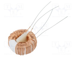 Inductor: wire; THT; 3.3mH; 300mA; 600mΩ; 230VAC; 6x5mm; -20÷+50%