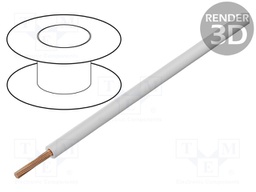Wire; FlexiVolt-E; stranded; Cu; 1x2,5mm2; PVC; white; 750V; 100m