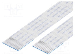 FFC cable; Cores: 11; Cable ph: 1mm; contacts on the same side