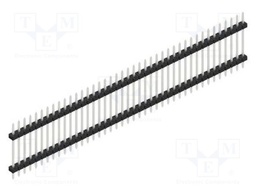 Connector: pin strips; pin header; male; PIN: 41; 2mm; THT; 1x41