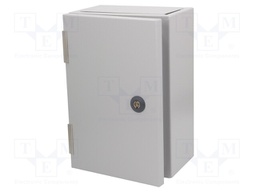 Enclosure: multipurpose; X: 200mm; Y: 300mm; Z: 150mm; SR2; steel