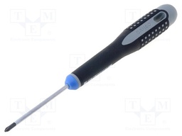 Screwdriver; Pozidriv®; Size: PZ0; Blade length: 60mm