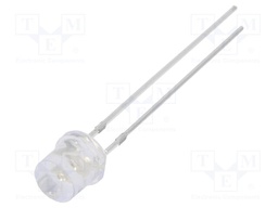 LED; UV; 140°; 20mA; P: 114mW; 380-390nm; THT; 3÷3.8VDC