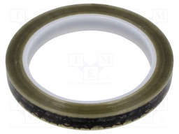 Packing tapes; ESD; L: 65.8m; W: 12mm; Thk: 0.06mm; 10÷100GΩ