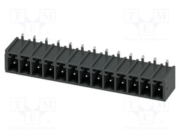 PCB headers, nominal cross section: 1.5 mm2, color: black, n
