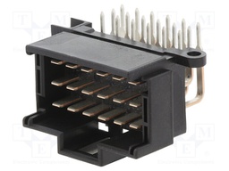 Connector: automotive; MCP 2.8; socket; male; PIN: 18; tinned; THT