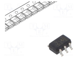 IC: digital; inverter,Schmitt trigger; NOT; Channels: 2; IN: 1; SMD