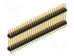 Connector: pin strips; pin header; male; PIN: 60; 2.54mm; SMT; 2x30