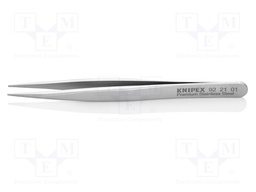 Tweezers; 120mm; for precision works; Blades: straight