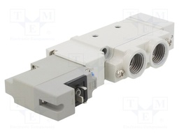 Electromagnetic valve; 5/2 monostable; G 1/4"; Temp: -10÷50°C