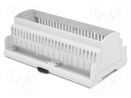 Enclosure: for DIN rail mounting; No.of mod: 9