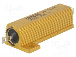 Resistor: wire-wound; with heatsink; screw; 22kΩ; 50W; ±5%