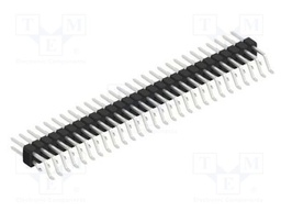Connector: pin strips; pin header; male; PIN: 56; 2.54mm; SMT; 2x28
