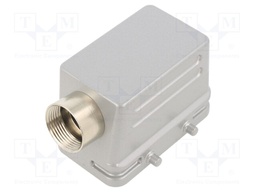 Enclosure: for HDC connectors; C146; size E10; for cable; angled