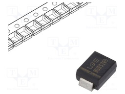 Diode: rectifying; SMD; 600V; 2A; 50ns; Package: reel,tape; SMB