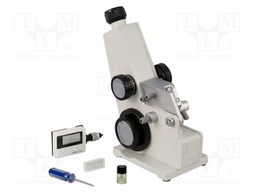 Meter: refractometer; 0÷95%,1,3÷1,7nD; 0÷70°C