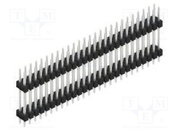 Connector: pin strips; pin header; male; PIN: 52; 2.54mm; THT; 2x26