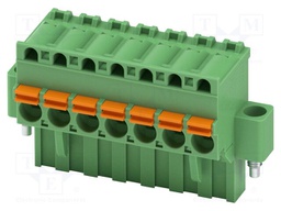 PCB connector, nominal cross section: 2.5 mm?, color: green,