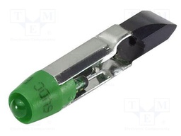 LED lamp; green; T5,5; 48VDC; 48VAC; No.of diodes: 1