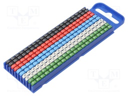 Markers for cables and wires; 2.8÷3.8mm; polyamide; push-in