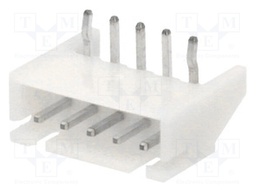Socket; wire-board; male; XH; 2.5mm; PIN: 5; THT; 250V; 3A; -25÷85°C