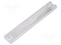 Reflector; 18.5x120x6.5mm; -20÷60°C; fixing 2 x M4; IP69K