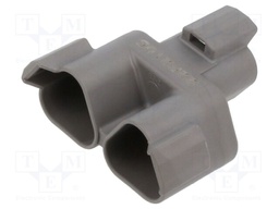 DT; male; PIN: 3; Locking: latch; T adapter; for cable; grey