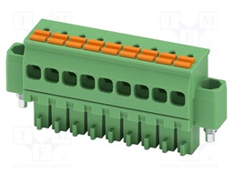 PCB connector, nominal cross section: 1.5 mm2, color: green,