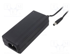 Power supply: switched-mode; 12VDC; 5A; Out: 5,5/2,1; 60W; desktop