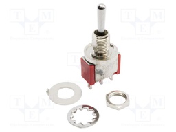 TOGGLE SWITCH, SPDT, 5A, 120VAC, SOLDER