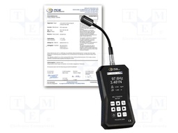 Meter: belt tension; LCD; 10÷900Hz; Measurement memory: 750; IP50