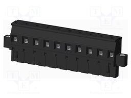 Connector: pluggable terminal block; plug; female; angled 90°