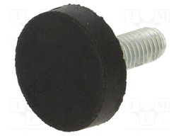 Vibroisolation foot; Foot material: rubber