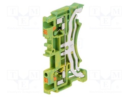 Splice terminal: rail; 0.2÷1.5mm2; ways: 1; terminals: 2; TS35; 500V