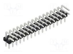 Connector: pin strips; pin header; male; PIN: 32; 2.54mm; THT; 2x16
